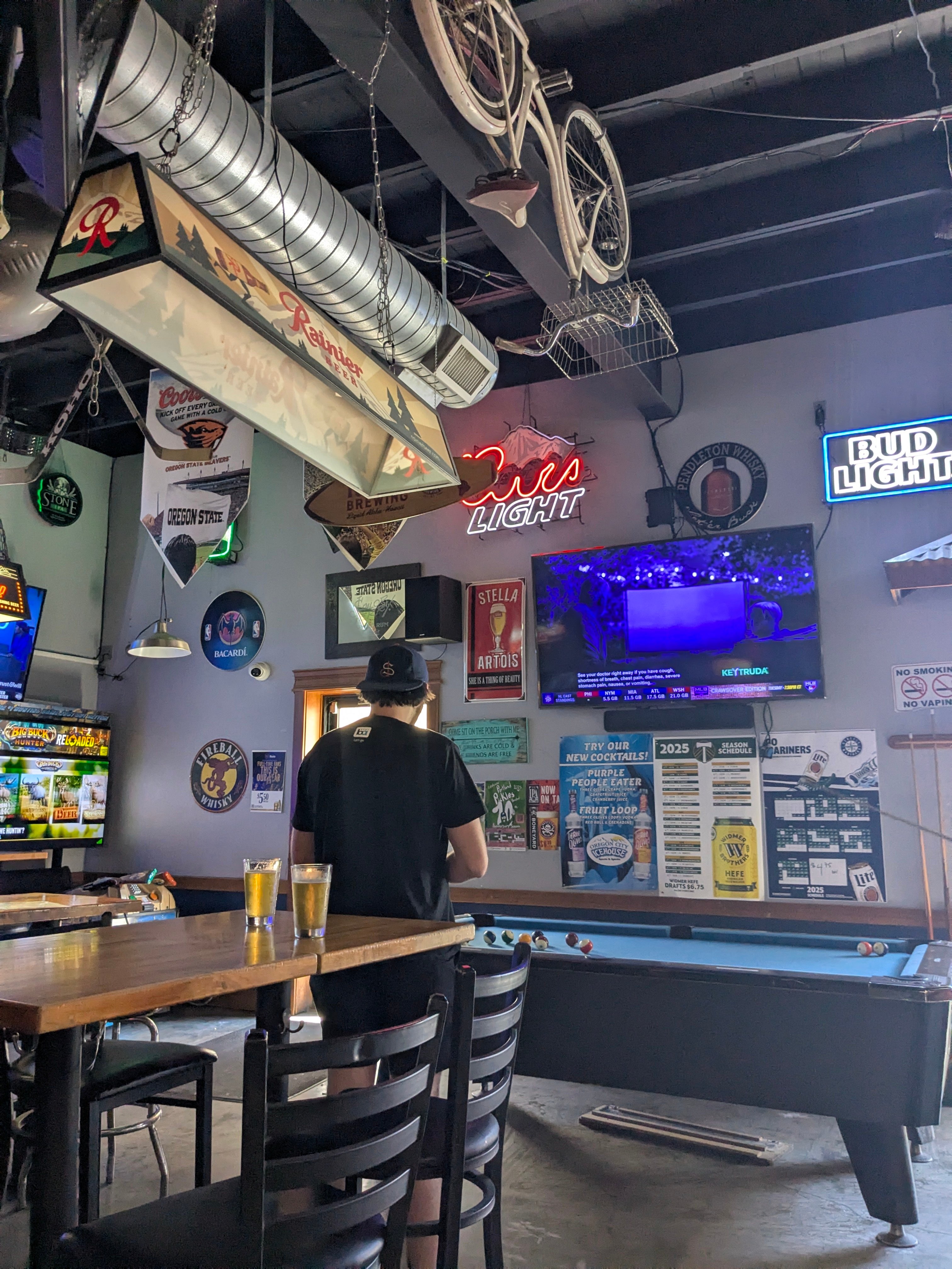 Ice House Pool Table Game Room