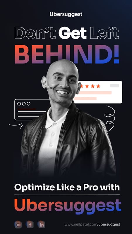 Neil Patel - Ubbersuggest